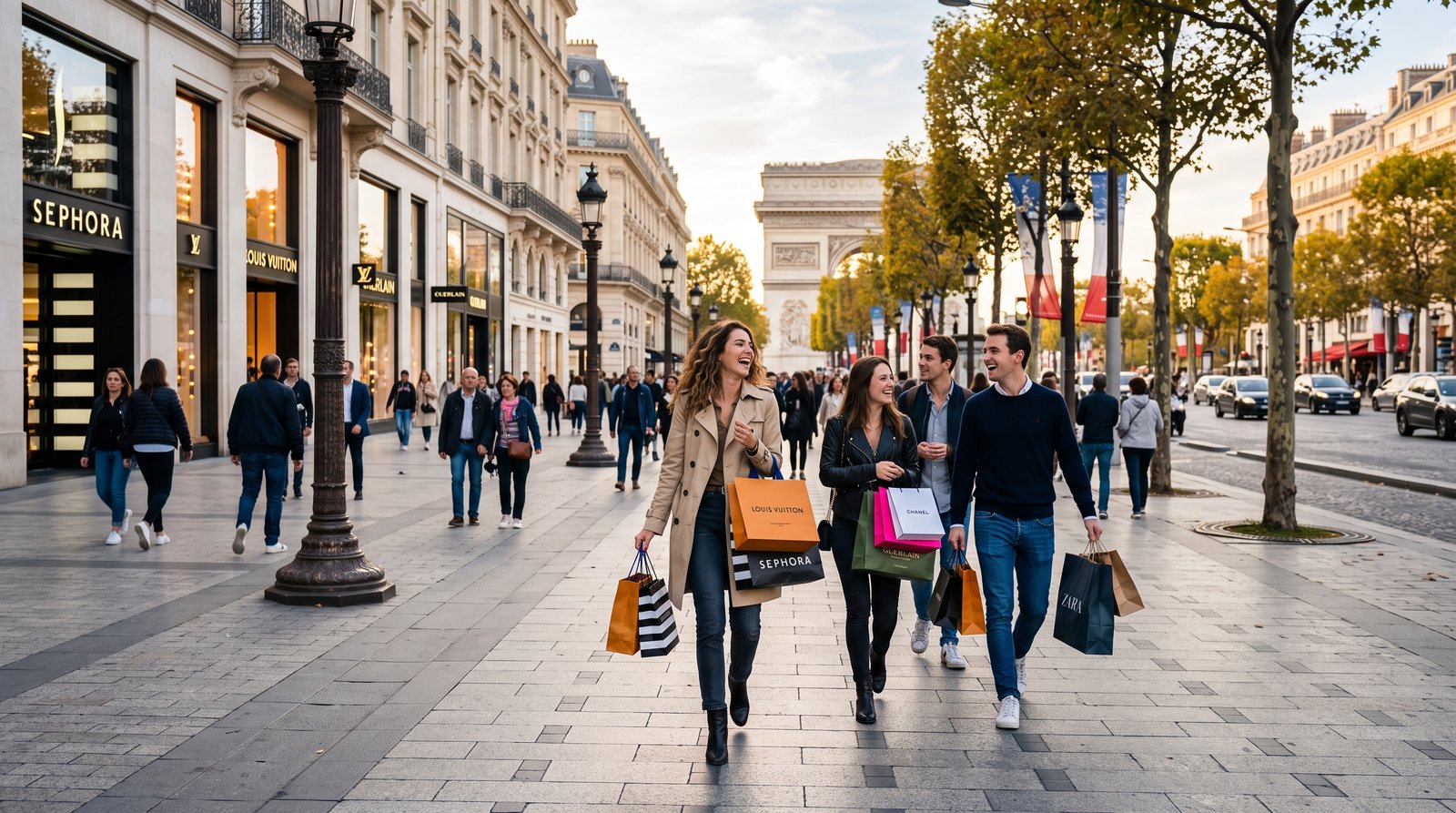Shopping à Paris